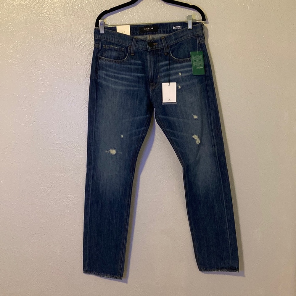 New with tags Big Star Slim fit mens jeans